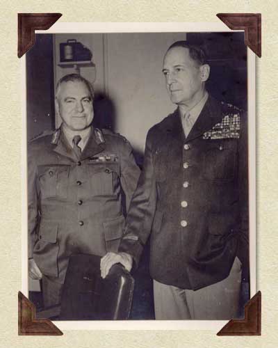 Blamey and MacArthur